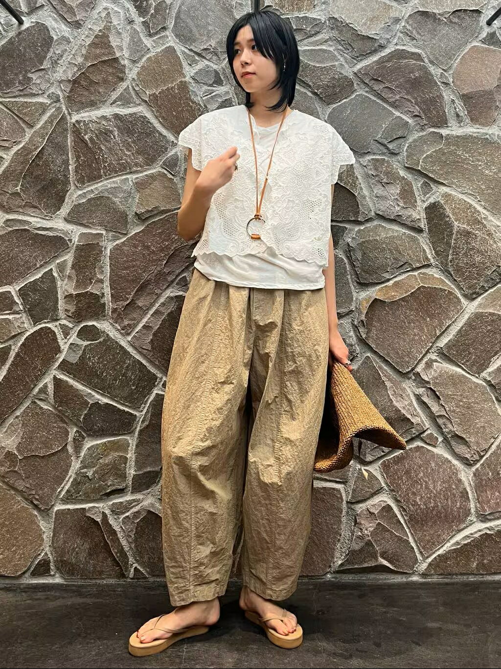 Curensology | サルファーダイドロストパンツ | Rakuten Fashion(楽天