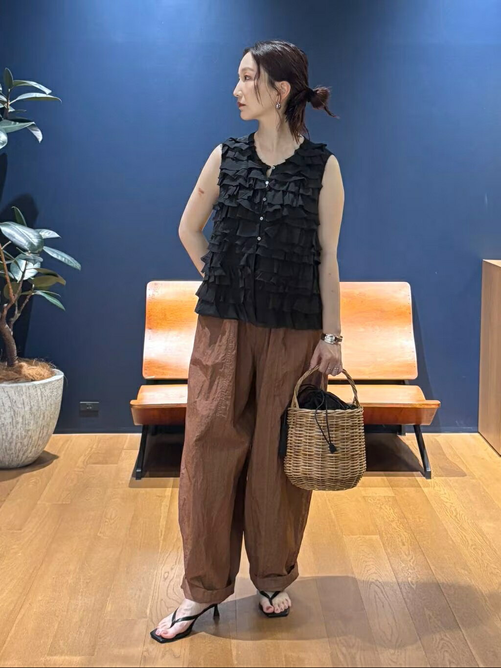 Curensology | サルファーダイドロストパンツ | Rakuten Fashion(楽天