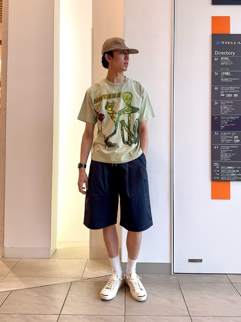 FREAK’S STOREのベーシック ツイル NSC ロゴキャップ 26AWを使ったコーディネートを紹介します。｜Rakuten Fashion(楽天ファッション／旧楽天ブランドアベニュー)7175516