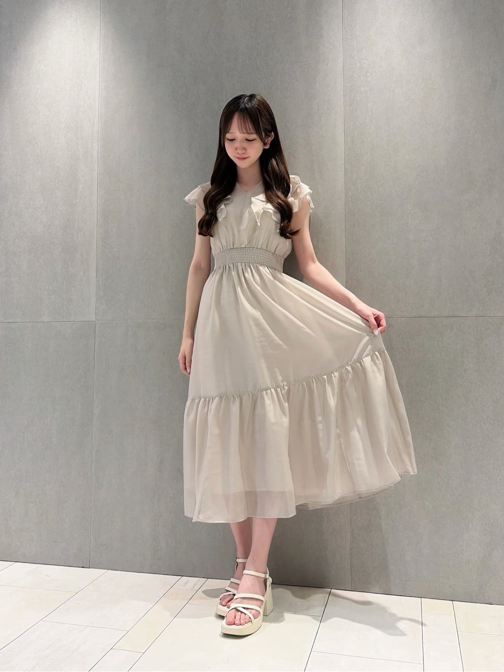 PROPORTION BODY DRESSING | ラッフルスリーブワンピース 26SS