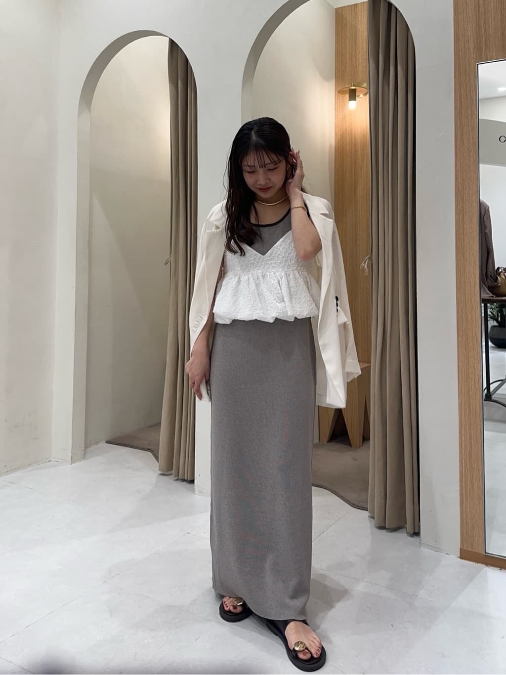 CAPRICIEUX LE'MAGE | 【LE'MAGE×gemeilコラボ】バブルバルーンキャミ