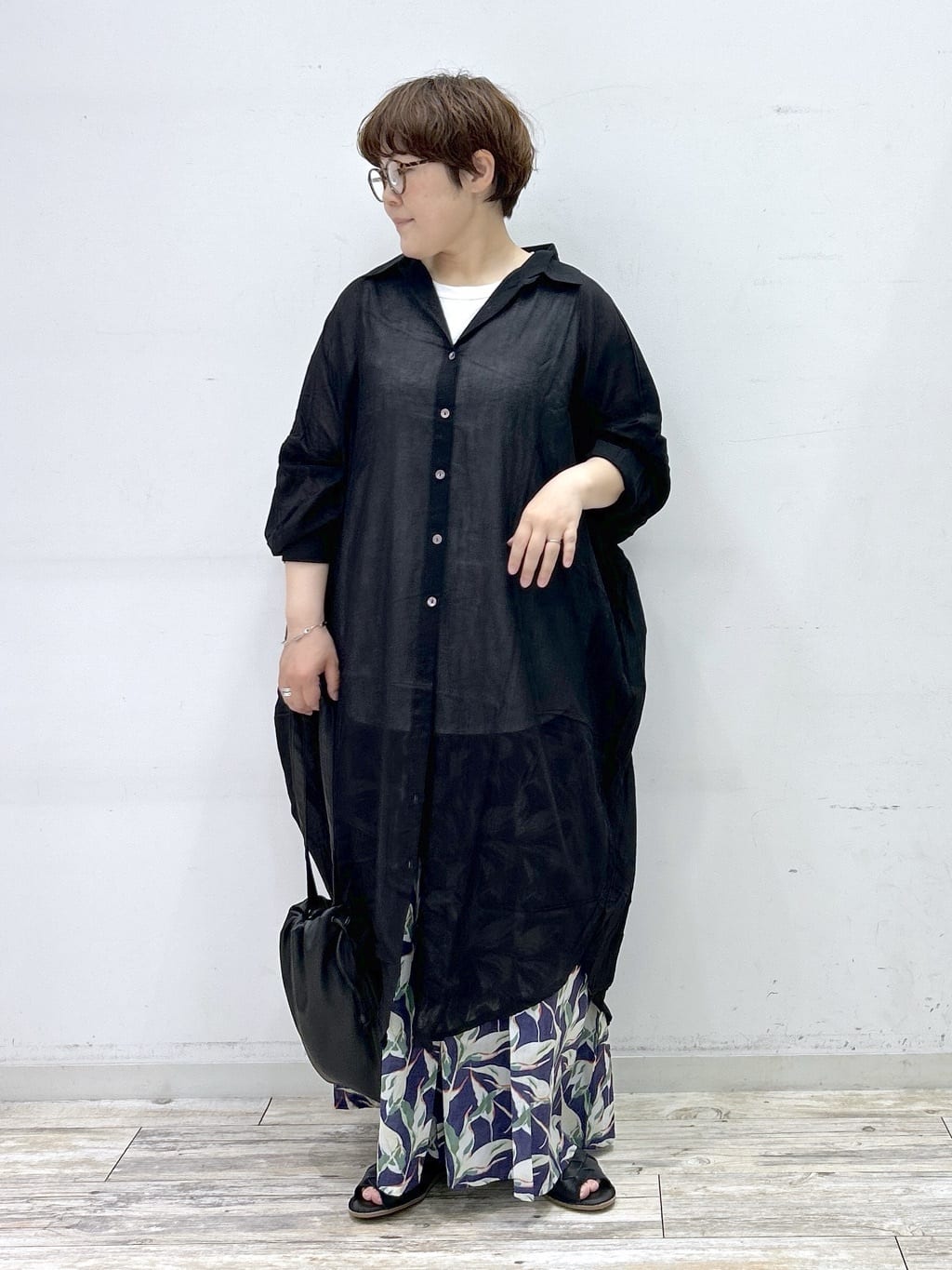 HugHug | hagumu|ボタニカル柄ワイドパンツ [[CPMA-8226]][C