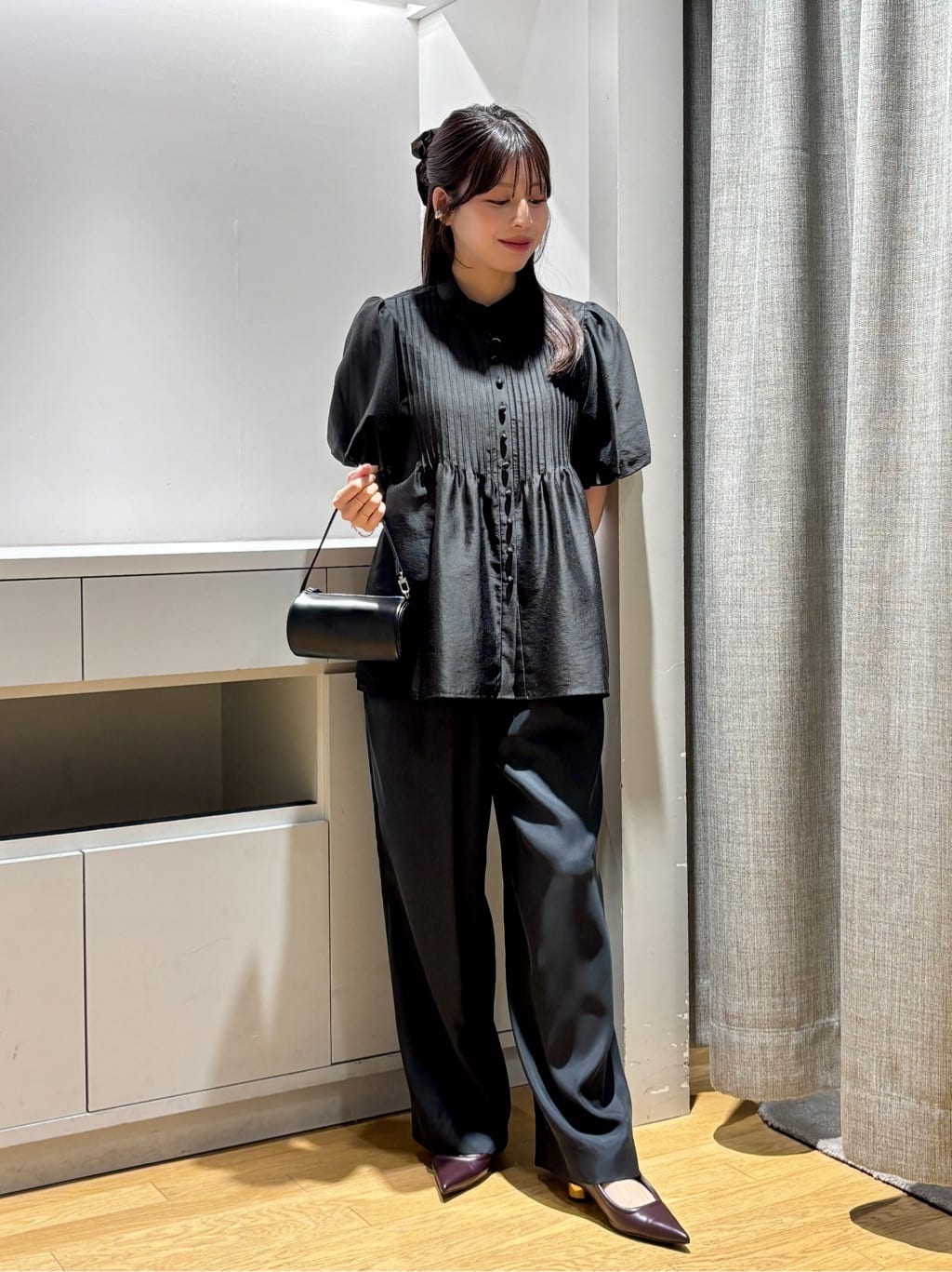 UNITED ARROWS LTD. OUTLET | シルキーピンタック ショートスリーブ