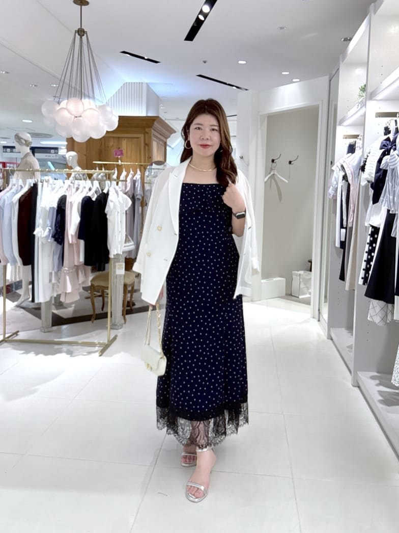 La boutique BonBonの【3サイズ展開あり・最強モテ】ドットプリント