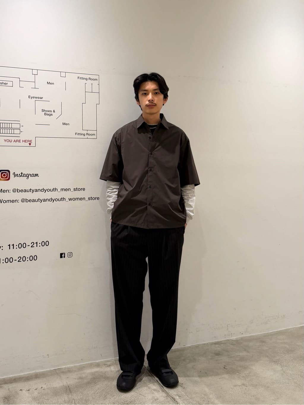 BEAUTY&YOUTH UNITED ARROWS | ピンストライプ バギー スラックス NO.9