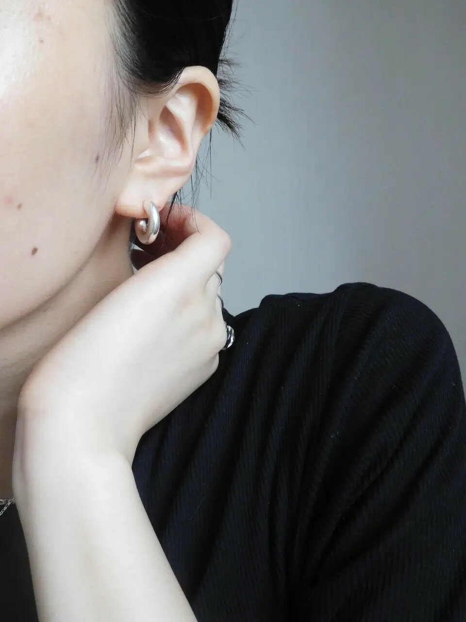 TEN. | ベーグルピアス SV | Rakuten Fashion(楽天ファッション／旧