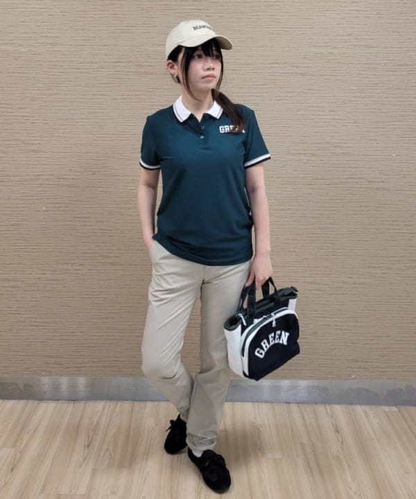 BEAMS GOLF | ORANGE LABEL / 襟ライン配色 ポロシャツ(吸水速乾・UV