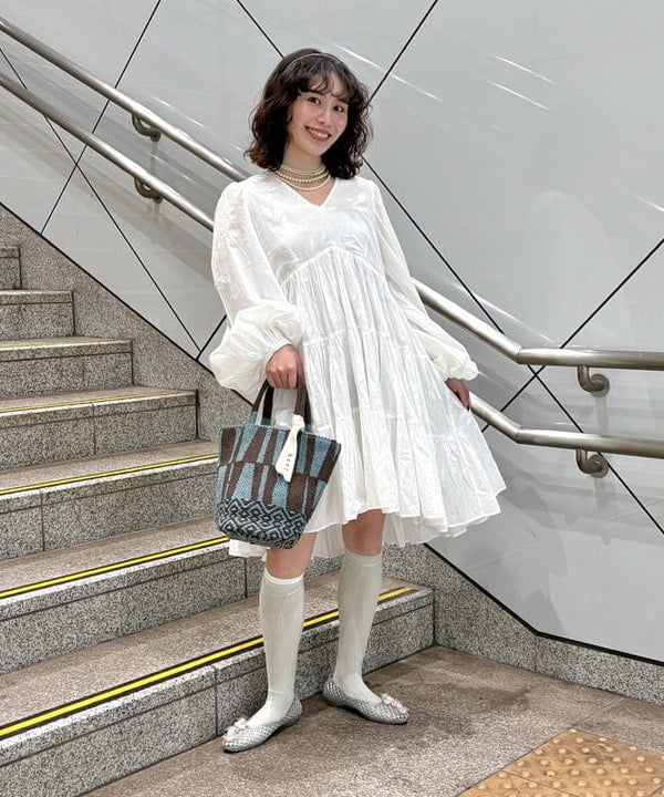 Demi-Luxe BEAMS | 【別注】MARIHA / エンジェルのミニワンピース