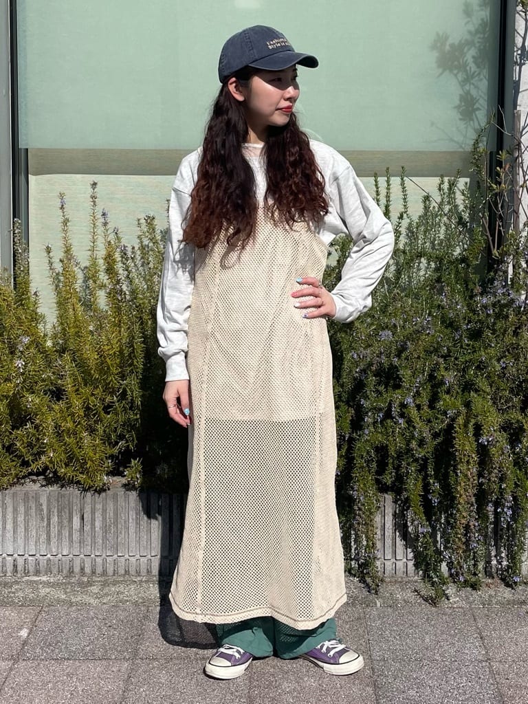 FREAK’S STOREのメッシュ キャミワンピース/シアーワンピース 24SSを使ったコーディネートを紹介します。｜Rakuten Fashion(楽天ファッション／旧楽天ブランドアベニュー)7179949