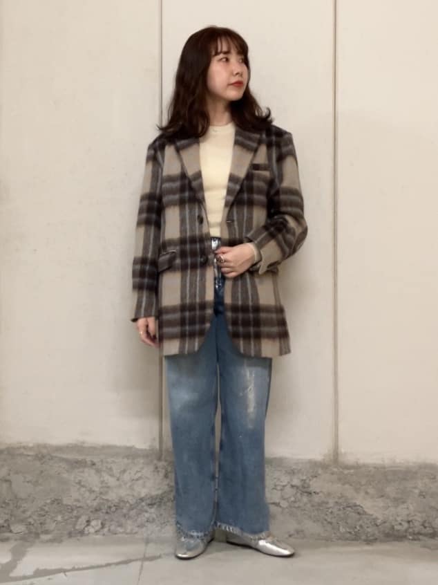 FREAK’S STOREのシャギージャケット 24AWを使ったコーディネートを紹介します。｜Rakuten Fashion(楽天ファッション／旧楽天ブランドアベニュー)7179978