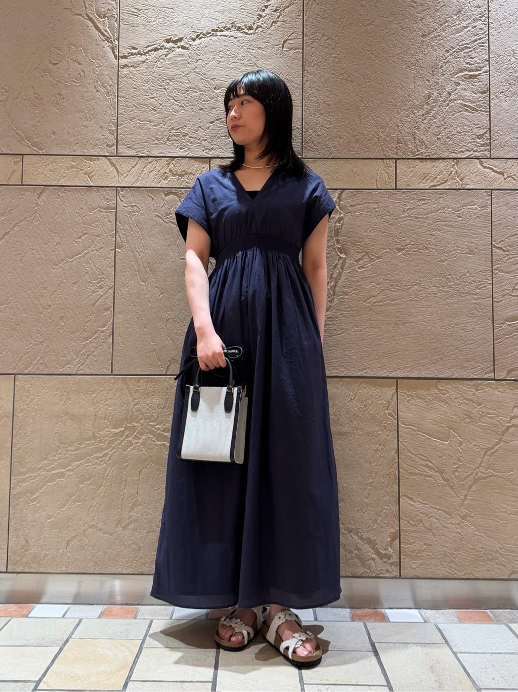 MARIHA 夏の光のドレス UNITEDARROWS 別注カラー ネイビー MARIHA 夏の光のドレス UNITEDARROWS 別注カラー ネイビー【公式通販】