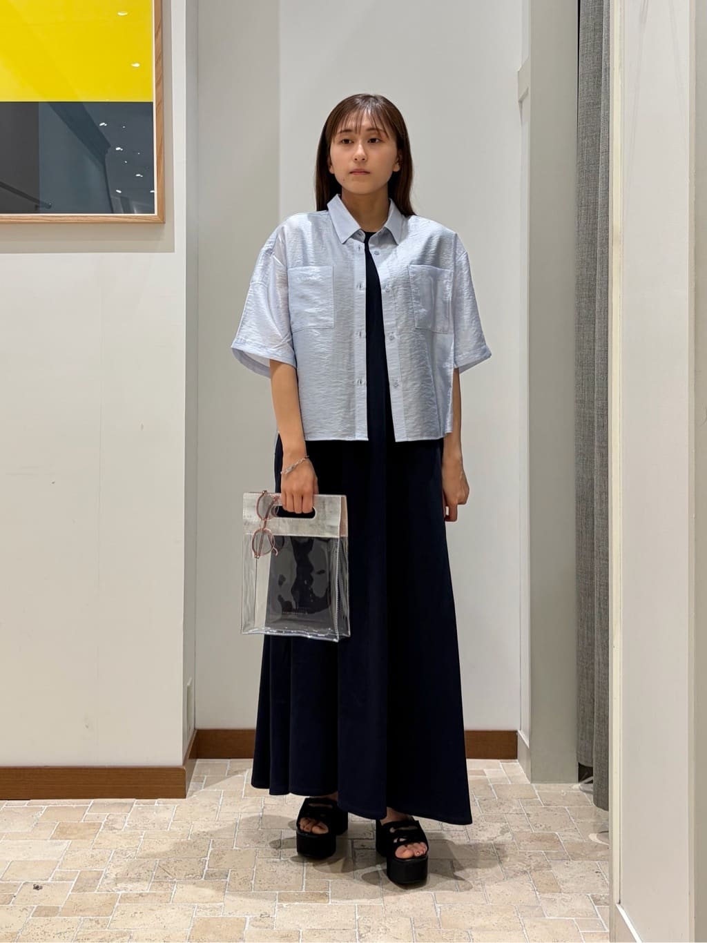 UNITED ARROWS LTD. OUTLET | USAコットン フレア ノースリーブ