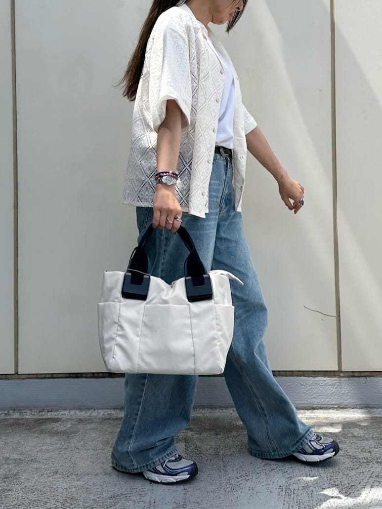 ear PAPILLONNERの樹脂パーツトートバッグSサイズ を使ったコーディネートを紹介します。｜Rakuten Fashion(楽天ファッション／旧楽天ブランドアベニュー)7183471