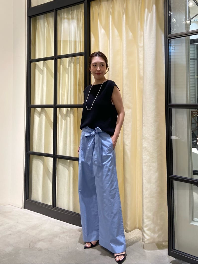 Whim Gazette | ペーパーノースリーブニット | Rakuten Fashion(楽天