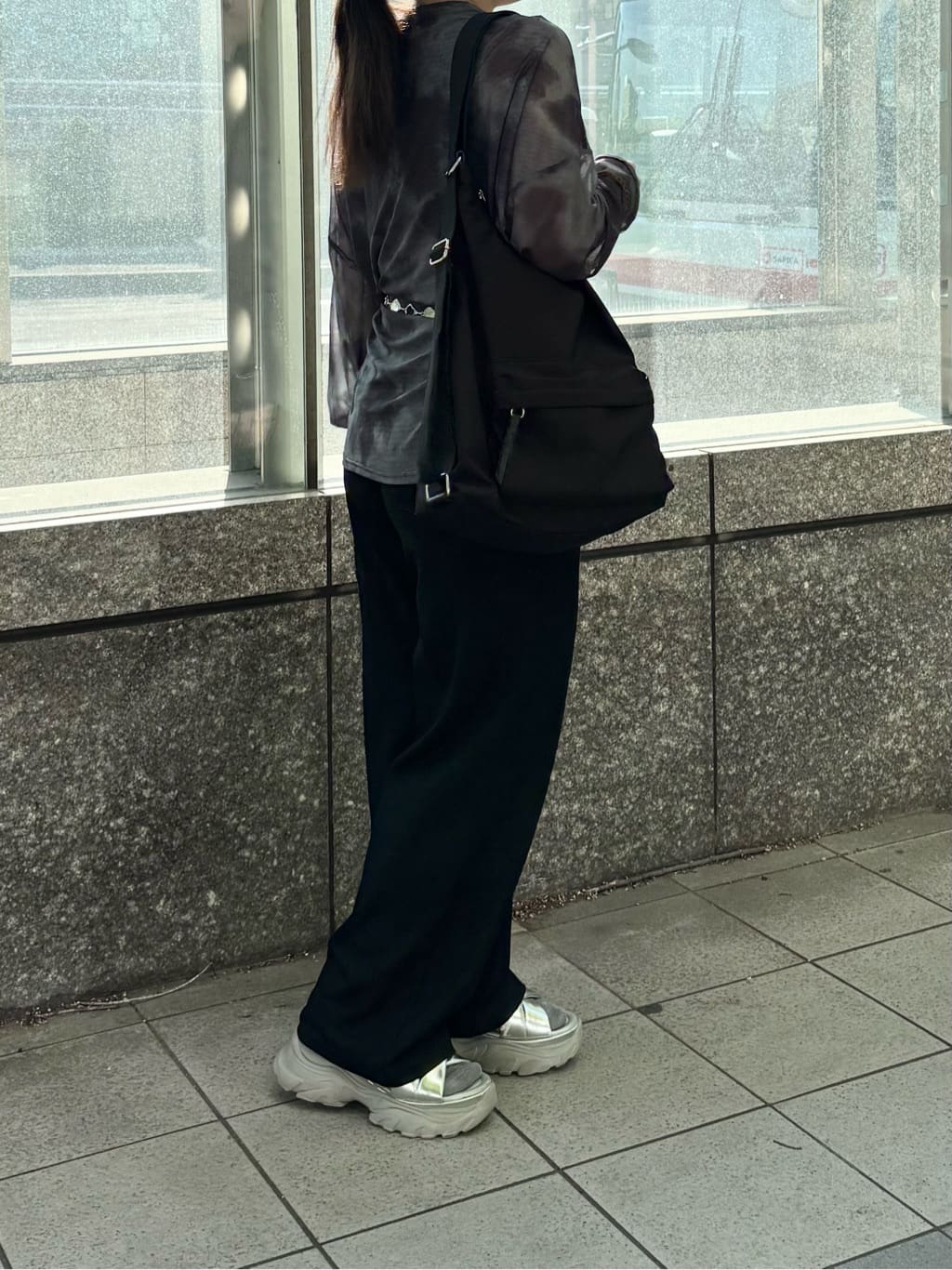 ear PAPILLONNERの《Utaha企画》撥水3WAYリュックを使ったコーディネートを紹介します。｜Rakuten Fashion(楽天ファッション／旧楽天ブランドアベニュー)7184876