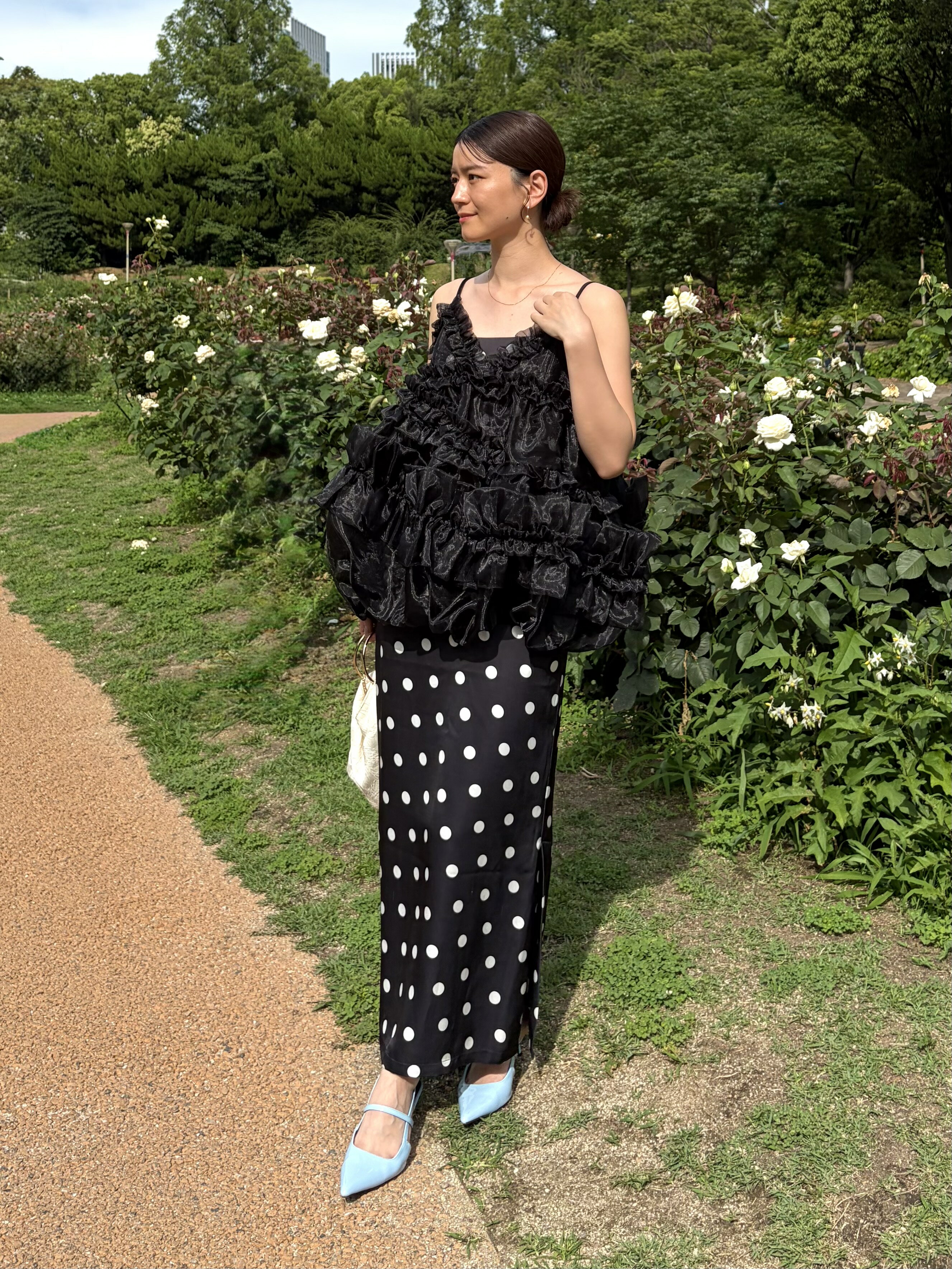 ANDRESD | 結婚式・二次会対応 ドットサテンワンピース | Rakuten