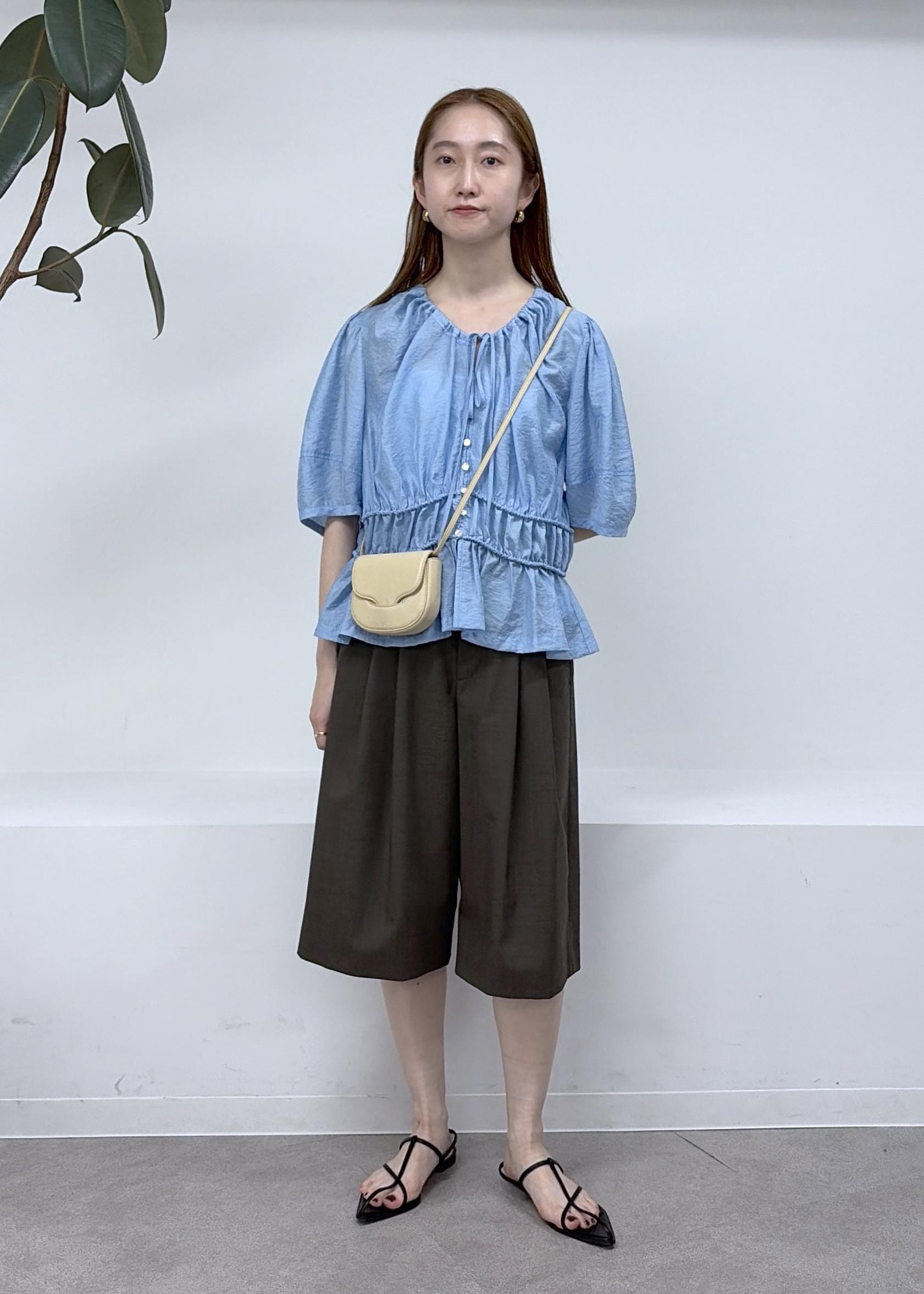 ADAM ET ROPE' | 【サステナブル】アジャストハーフパンツ | Rakuten