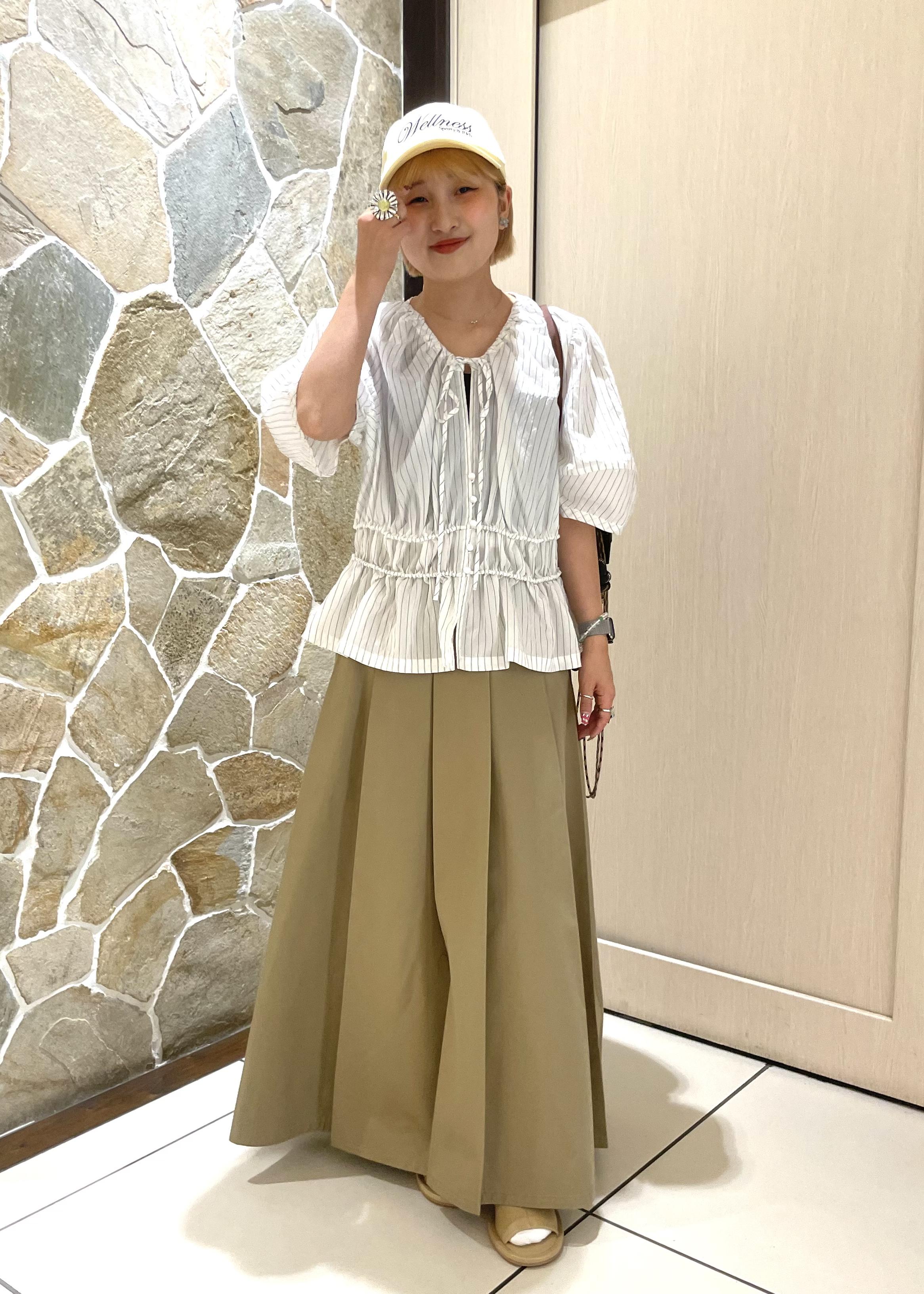 ADAM ET ROPE' | マーベルトチノプリーツスカート | Rakuten Fashion