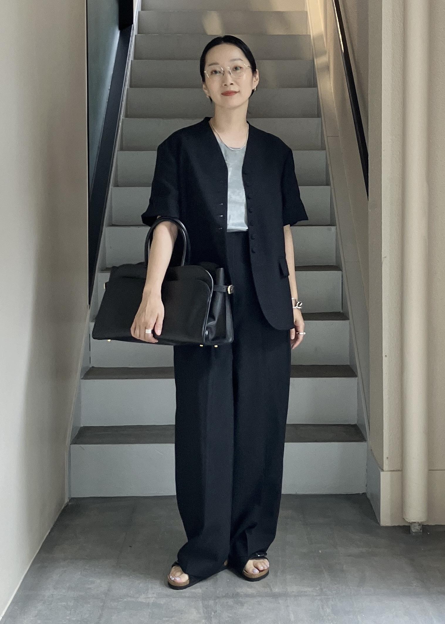 ADAM ET ROPE' | リネンライクブラウスジャケット | Rakuten Fashion