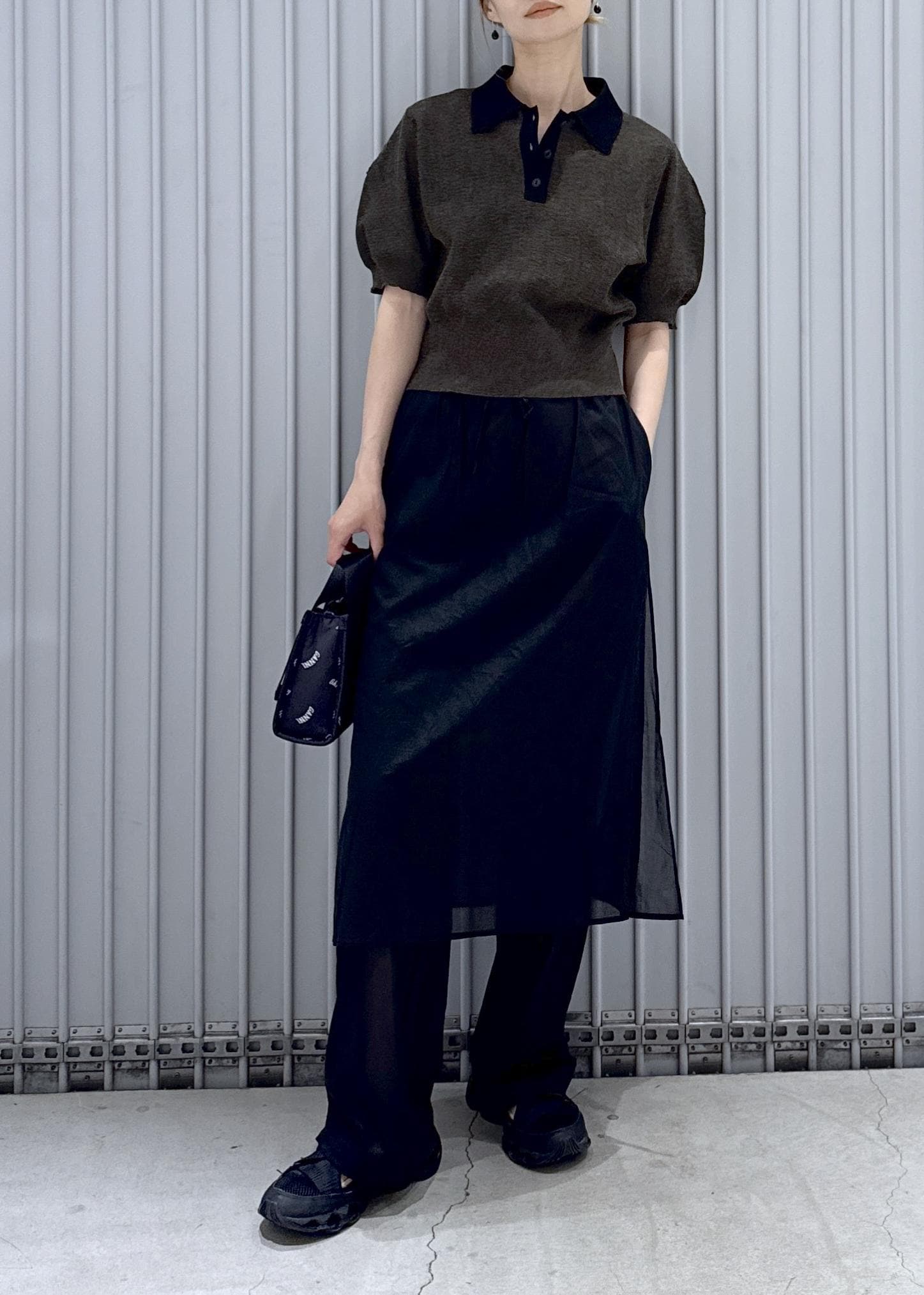 ADAM ET ROPE' | 【定番】ラミーニットポロシャツ | Rakuten Fashion