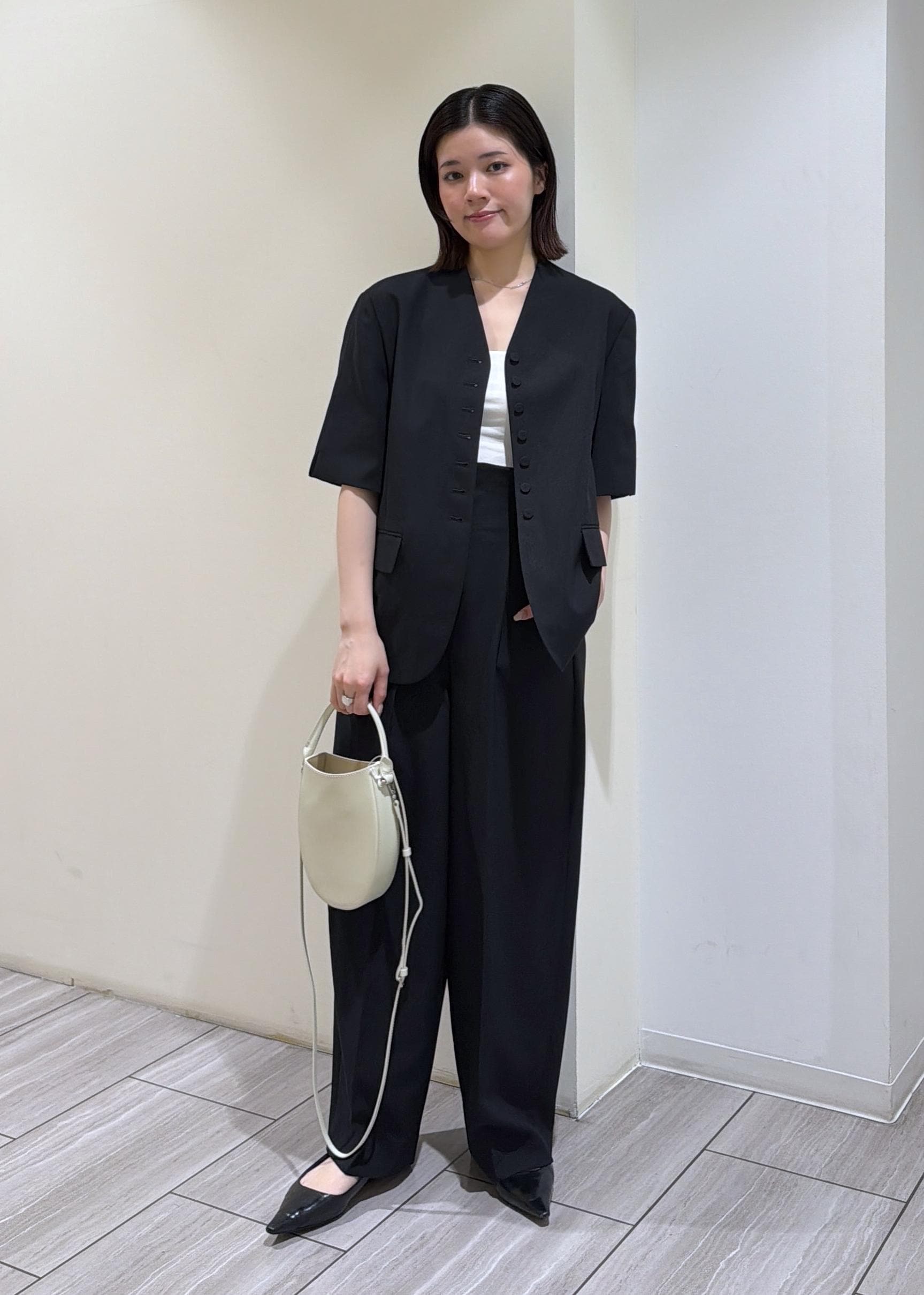 ADAM ET ROPE' | リネンライクブラウスジャケット | Rakuten Fashion
