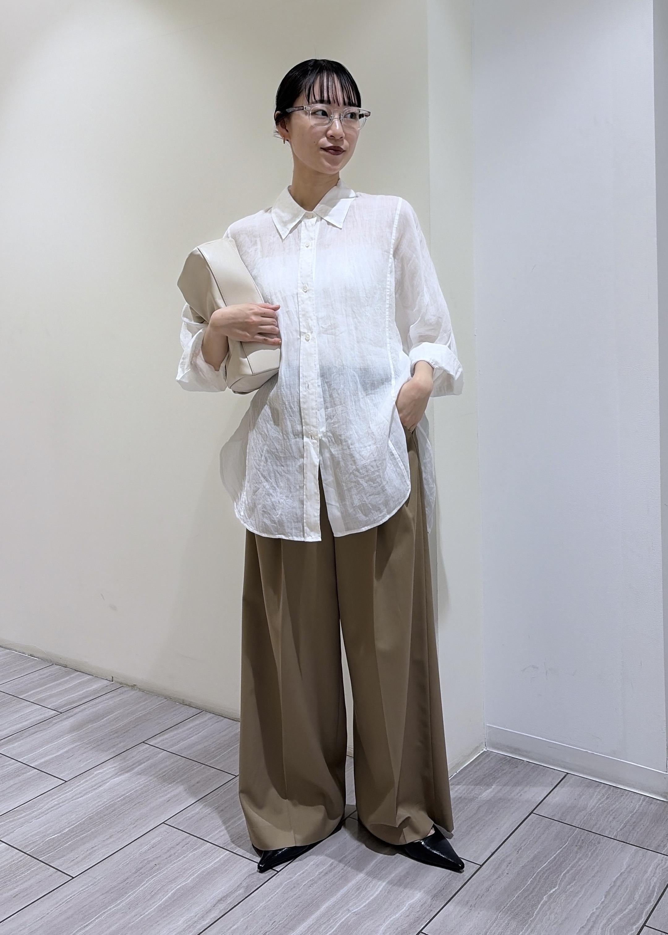 ADAM ET ROPE' | ラミードルマンスリーブシャツ | Rakuten Fashion