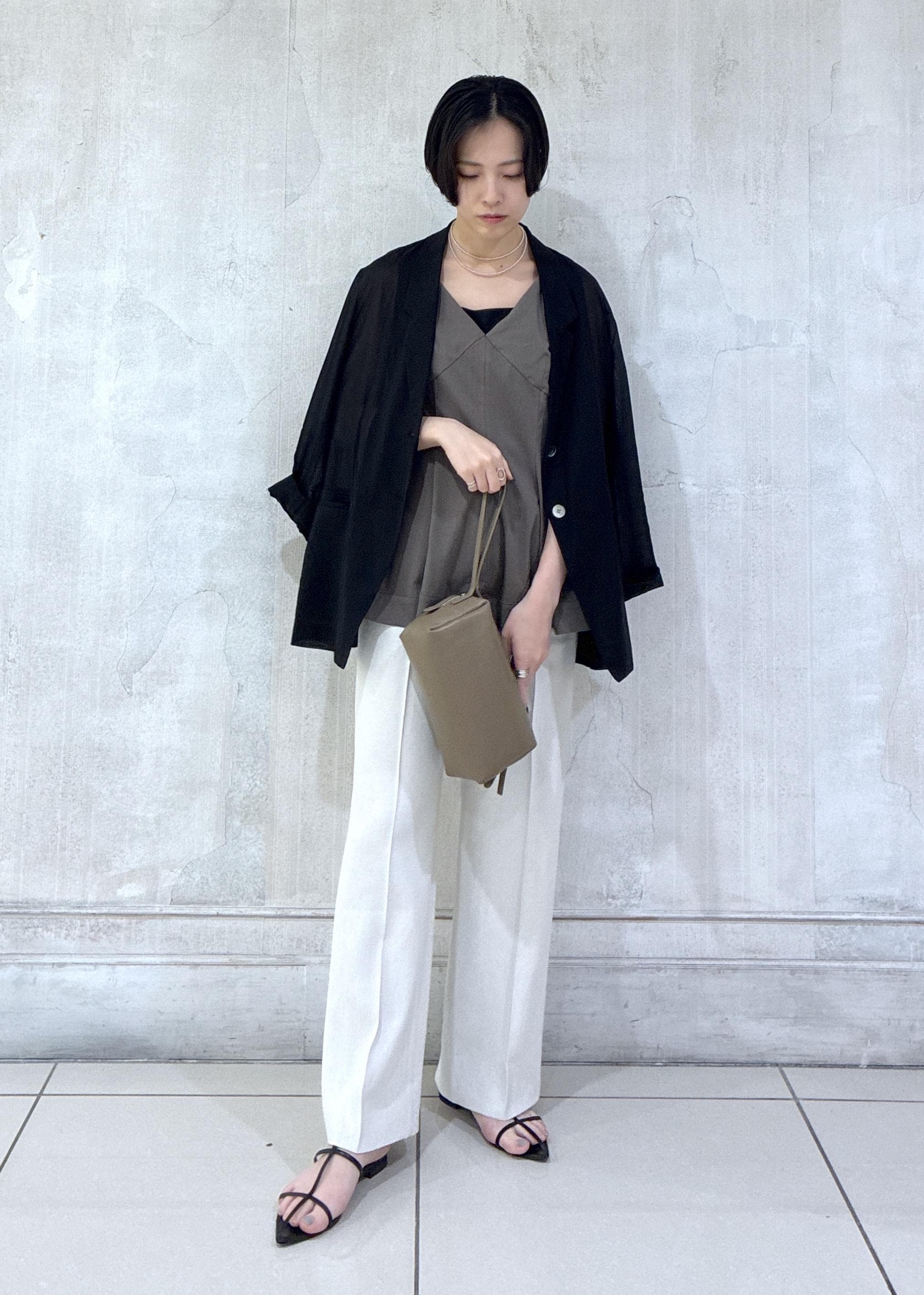 SALON adam et rope' | コットンボイルシアージャケット | Rakuten