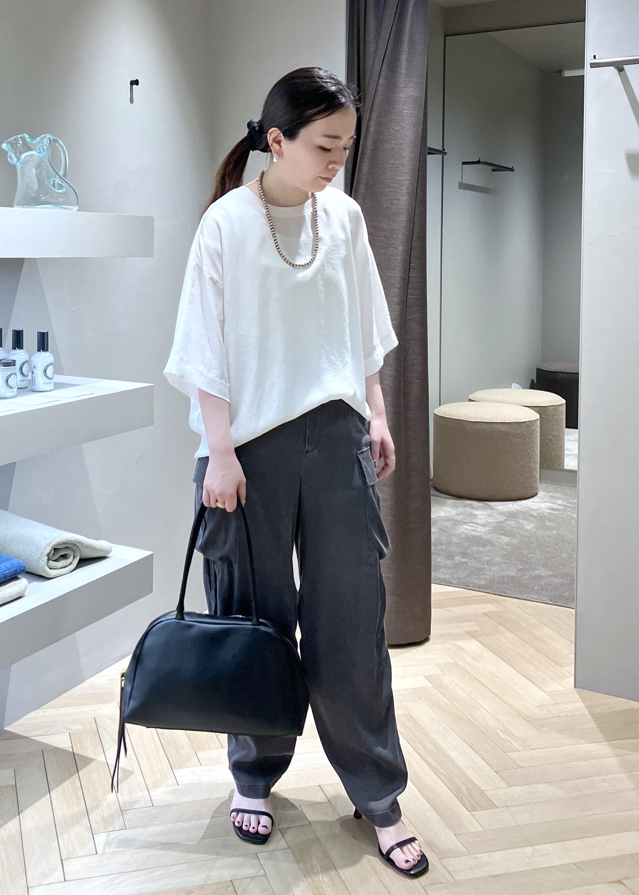SALON adam et rope' | スプリットレザーミドルボストンバッグ 2