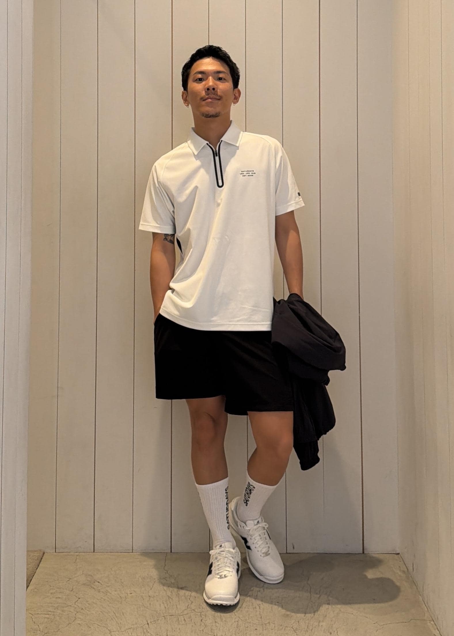 Saturdays NYC | SS Half Zip Shirt | Rakuten Fashion(楽天