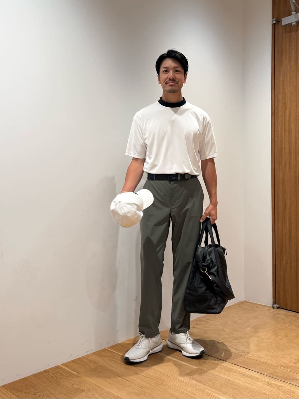 UNITED ARROWS | メンズ スムース モックネック シャツ UV 接触冷感