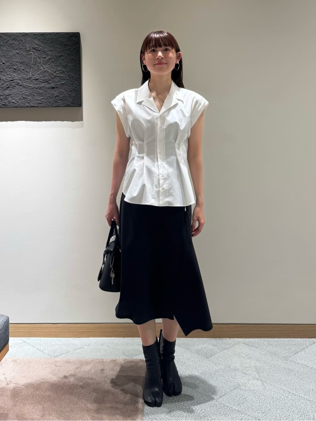 ロエフ　ブロード エイ シャツ UNITED ARROWS ノースリーブシャツ 8800026Y0009_m1_a004.jpg