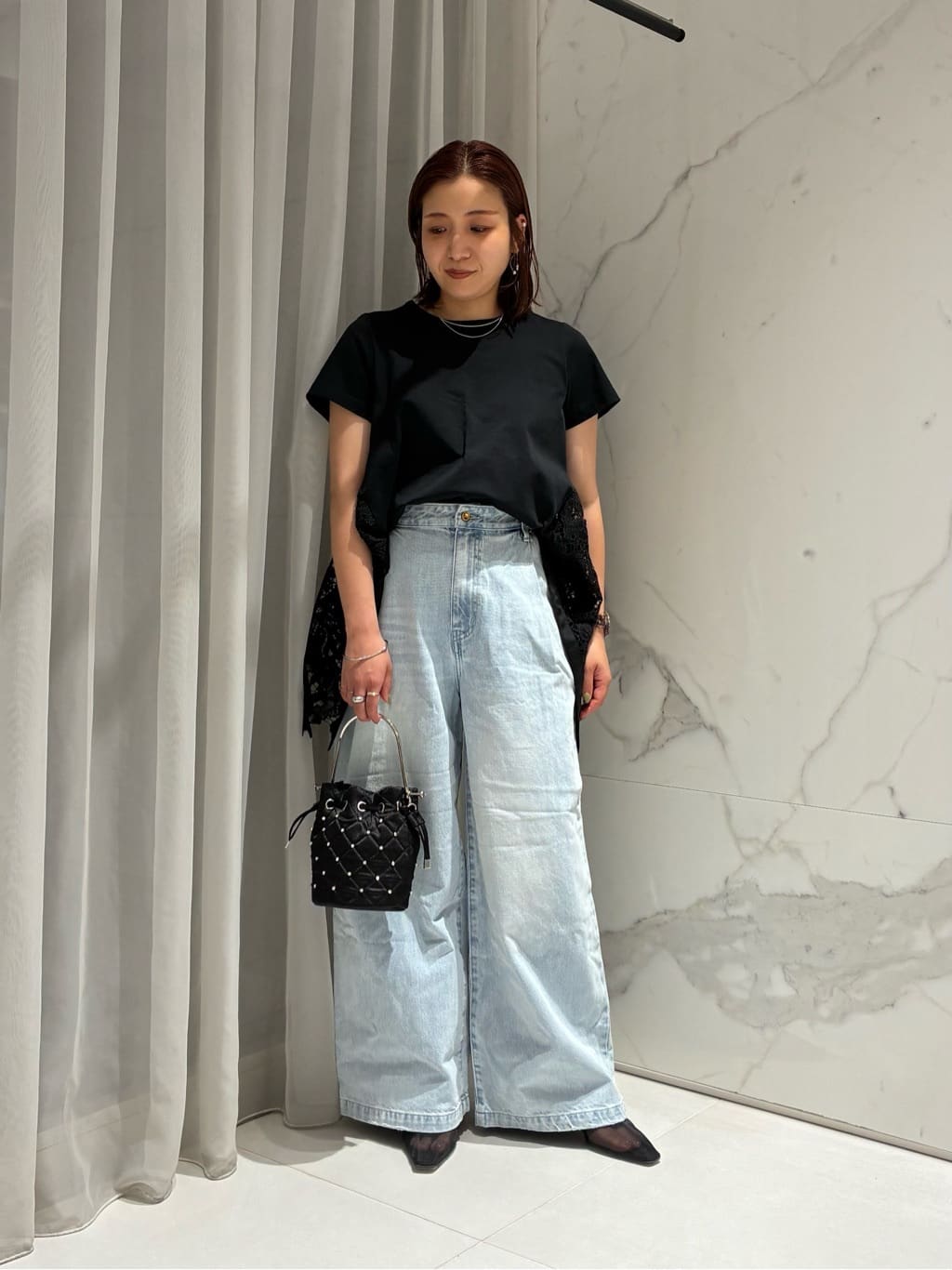 allureville | レースドッキングロングTシャツ | Rakuten Fashion(楽天