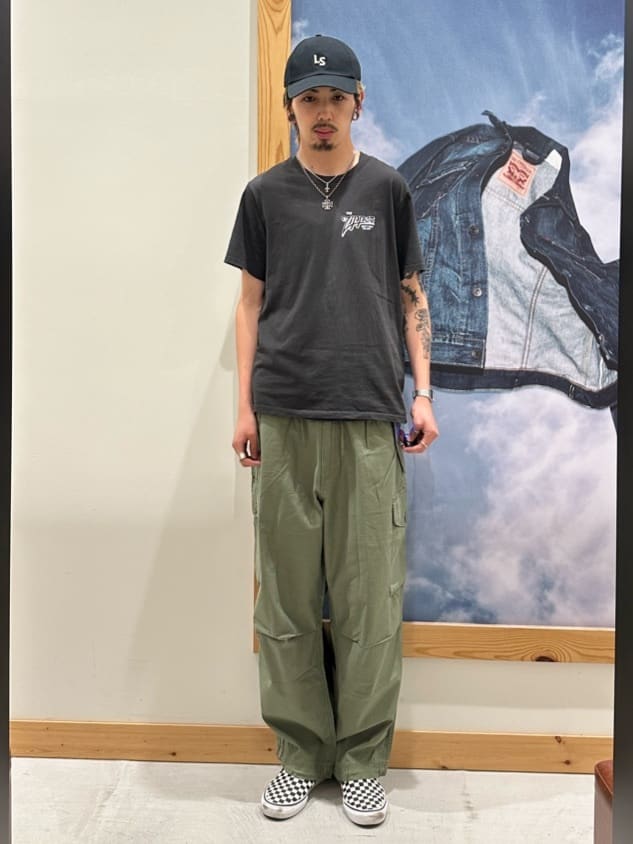 L.G.B. カーキ カーゴパンツ スウェット Levi's | BAGGY FIELD カーゴパンツ | Rakuten Fashion(楽天