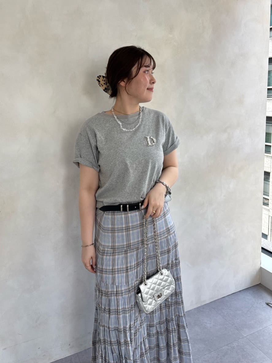 DOUDOU | チェックワッシャースカート | Rakuten Fashion(楽天