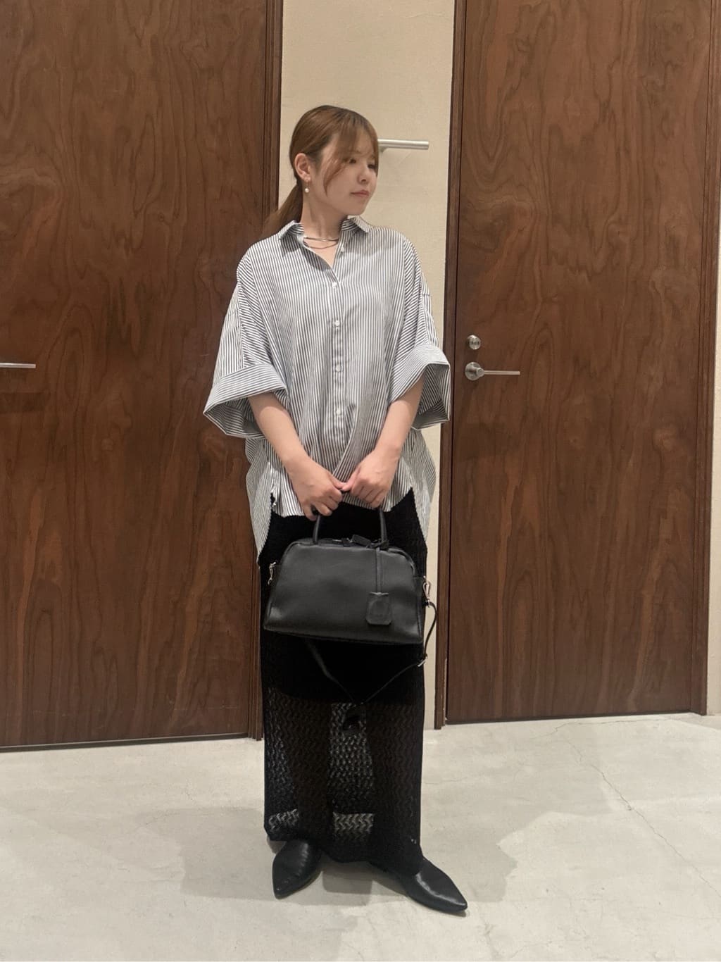 GALLARDAGALANTEの【2.718】ミニマルMIDIボストンバッグを使ったコーディネートを紹介します。｜Rakuten Fashion(楽天ファッション／旧楽天ブランドアベニュー)7187715