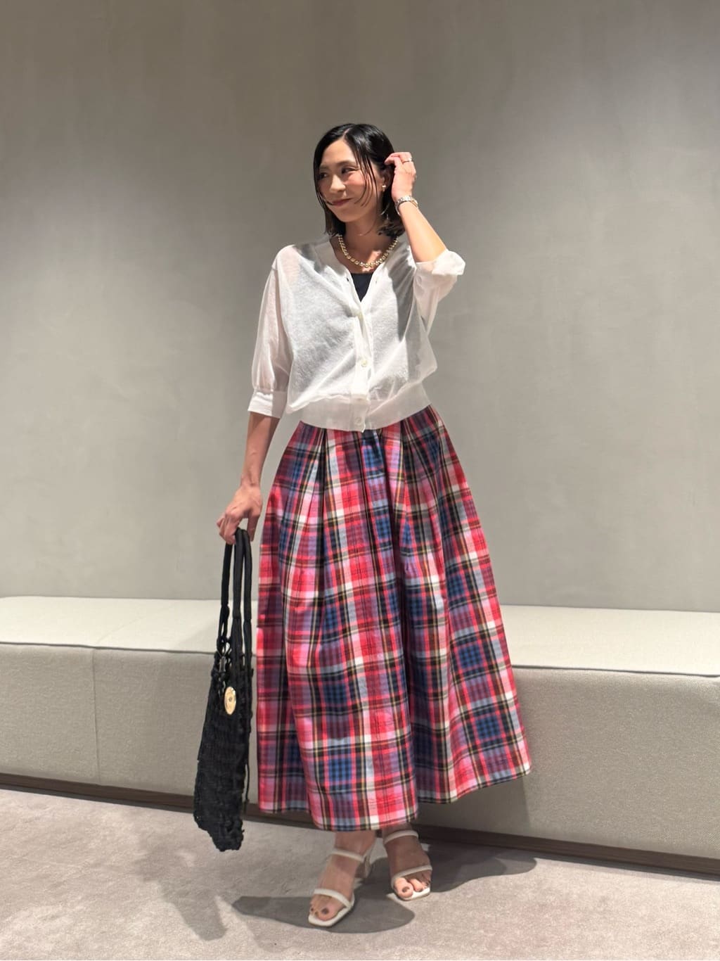 UNITED ARROWS | マドラス チェック スカート | Rakuten Fashion(楽天