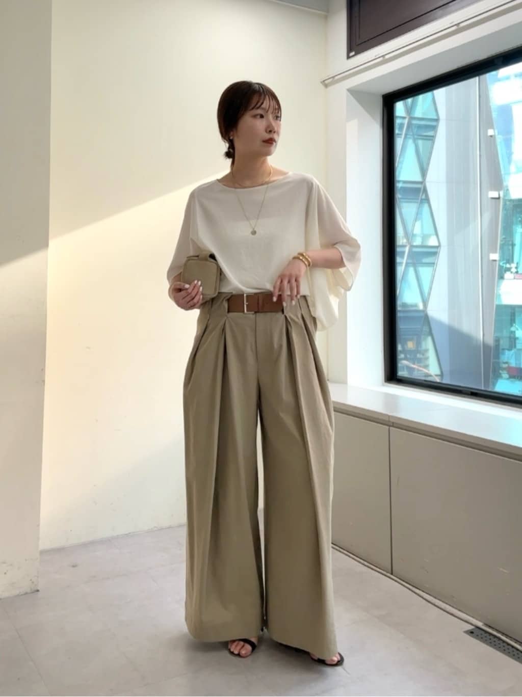GALLARDAGALANTEのドルマンジャージープルオーバーを使ったコーディネートを紹介します。｜Rakuten Fashion(楽天ファッション／旧楽天ブランドアベニュー)7187798