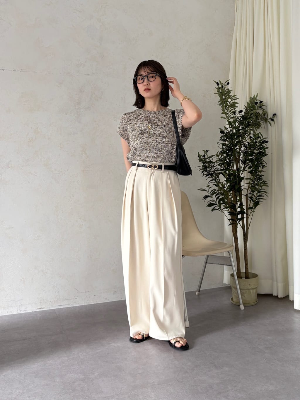 Thevon. | MIXフレンチニット | Rakuten Fashion(楽天ファッション／旧