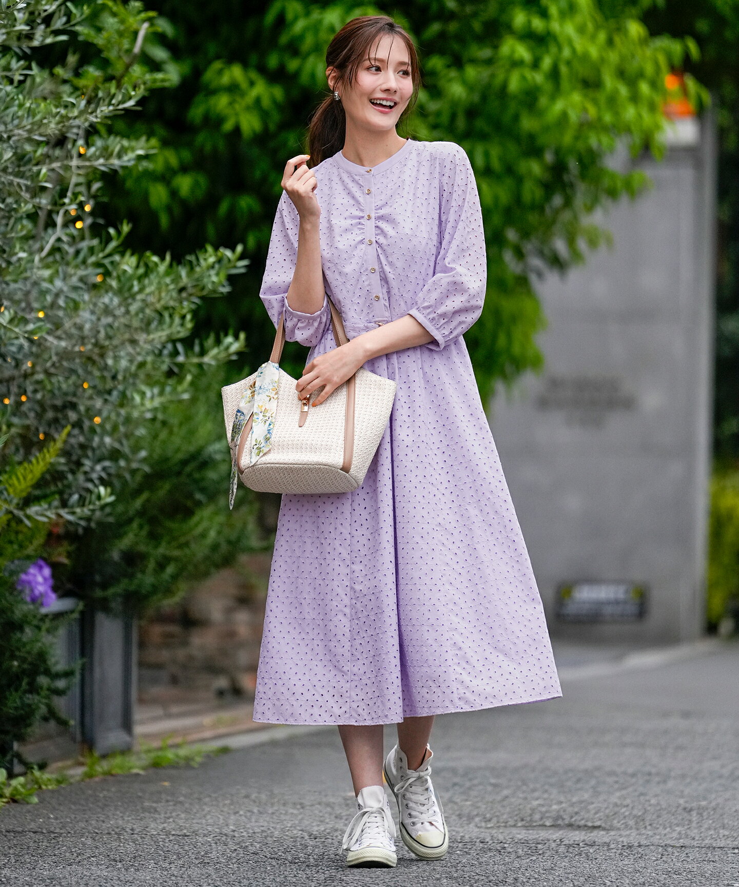 ANY SIS | エンブロイダリー ワンピース | Rakuten Fashion(楽天