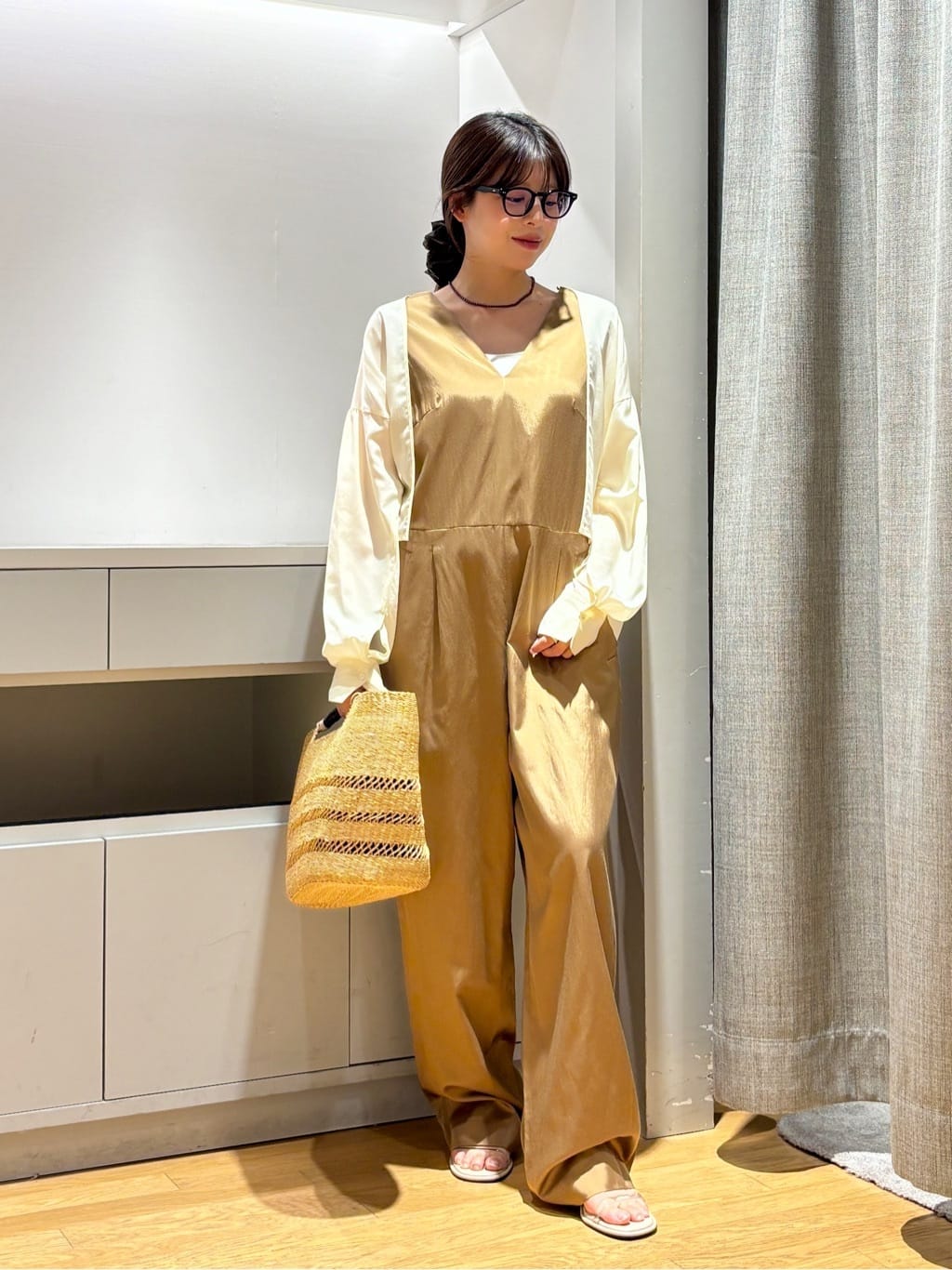 UNITED ARROWS LTD. OUTLET | <conte>サテン ノースリーブ