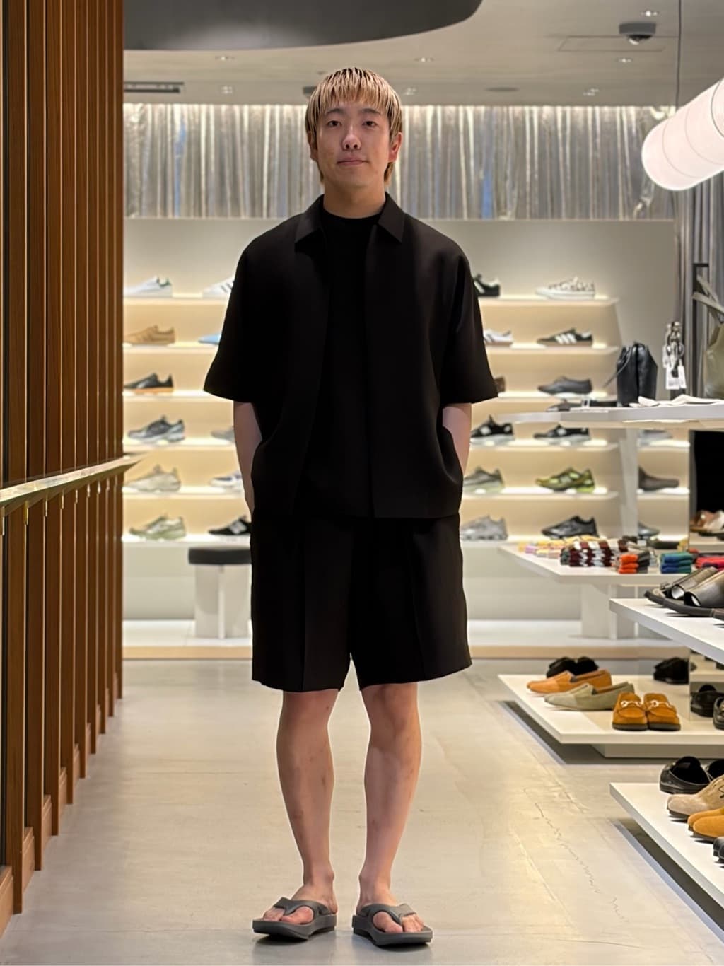 ARROWS & SONS DAISUKE OBANA 1Pショーツ M 黒 UNITED ARROWS & SONS by DAISUKE OBANA ワイドパンツ パンツ 「D.O BY