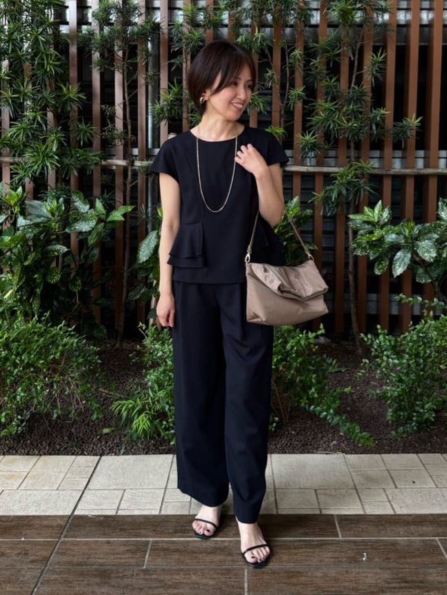 NOLLEY'S | ウォッシャブル麻調ペプラムブラウス | Rakuten Fashion