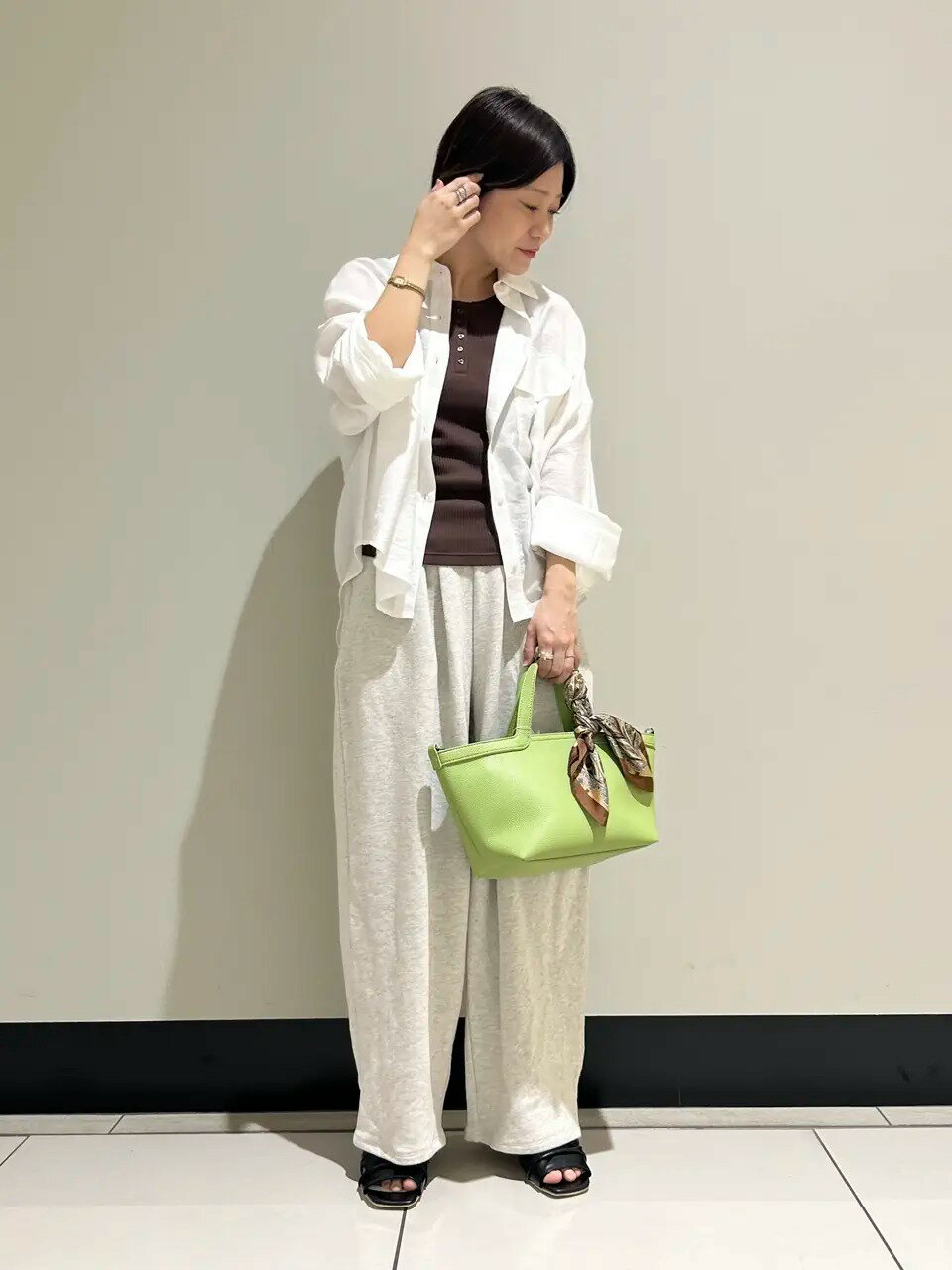earth music&ecology | Wポケットシャツ | Rakuten Fashion(楽天