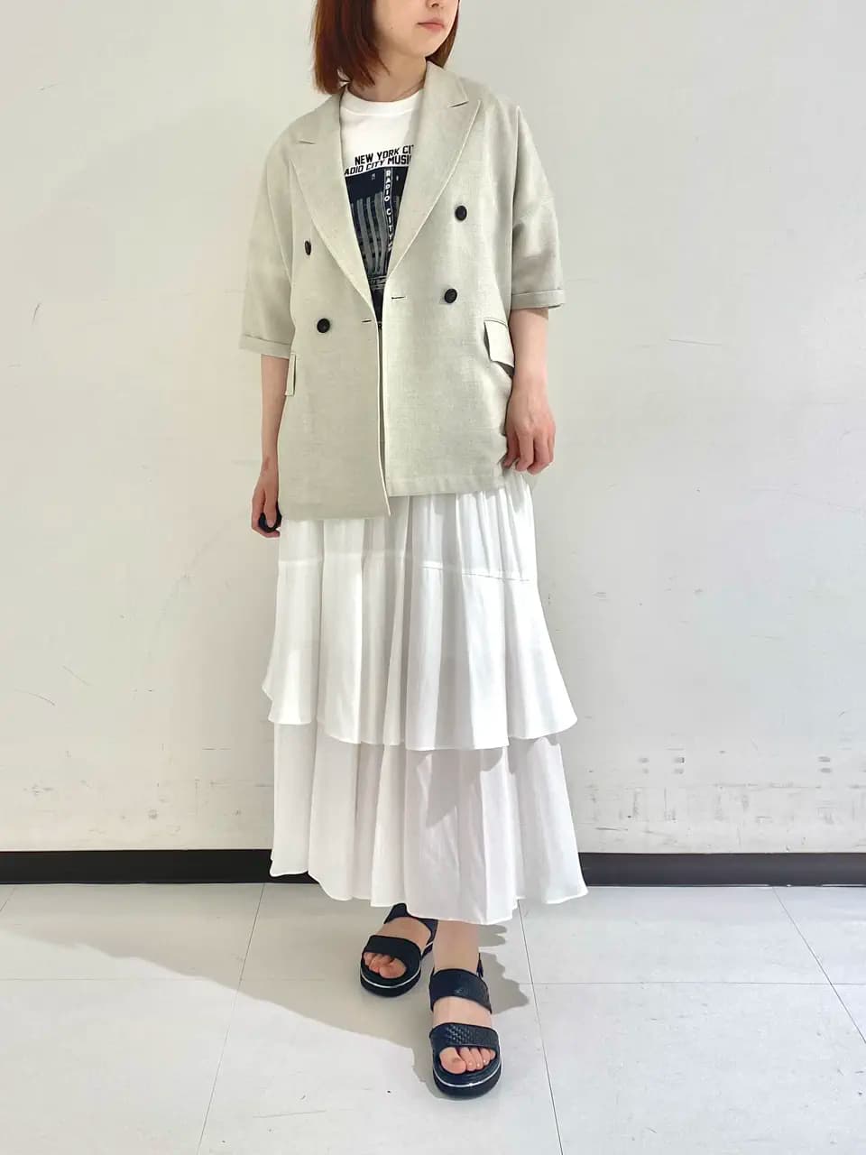 GRACE CONTINENTAL | ドルマンテーラードジャケット | Rakuten Fashion