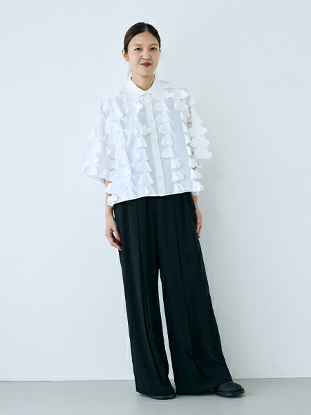 ENFOLD | BOX PLEATS WIDE-PANTS | Rakuten Fashion(楽天ファッション