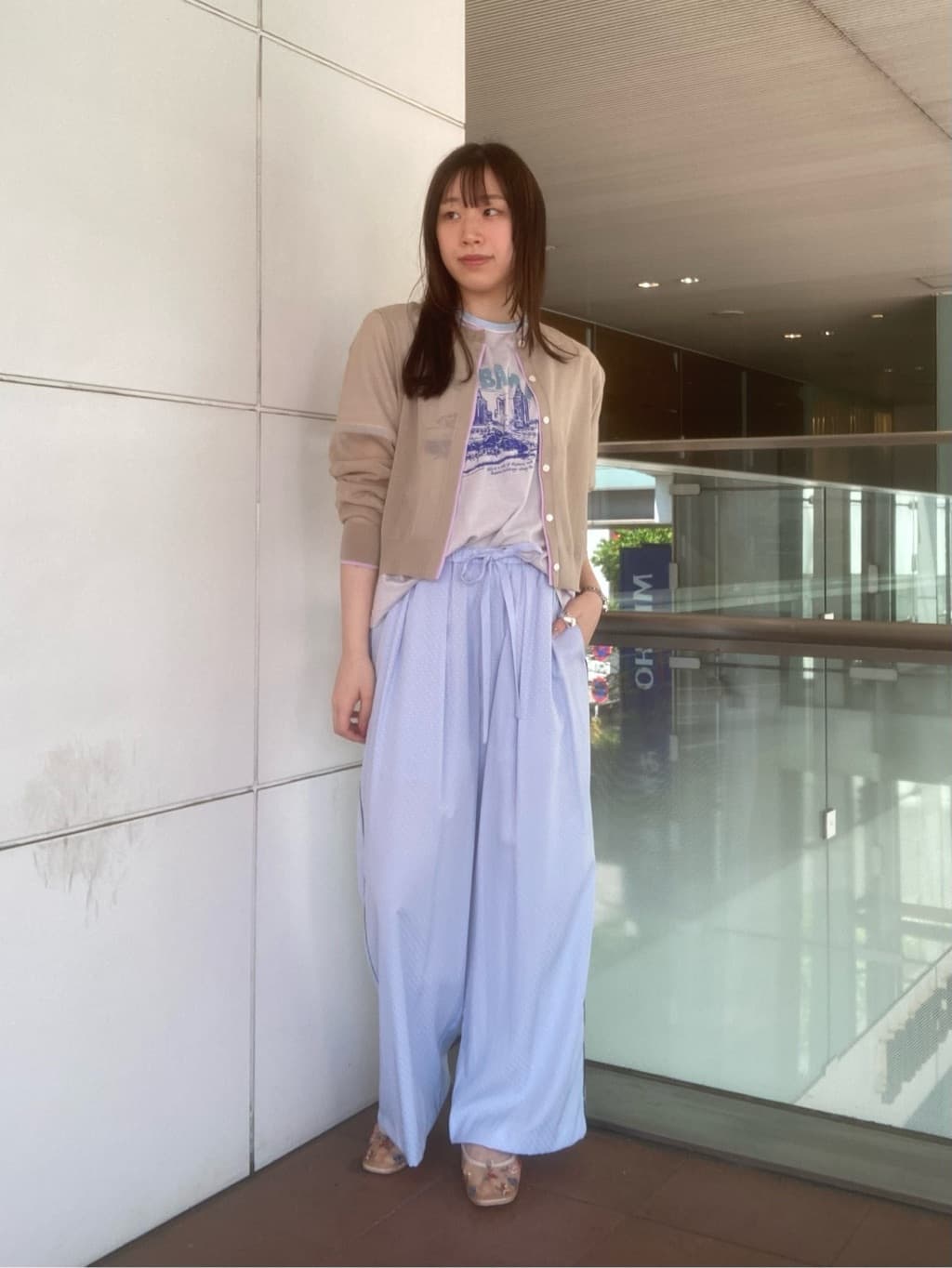 BEAUTY&YOUTH UNITED ARROWS | ライン クルーネック カーディガン