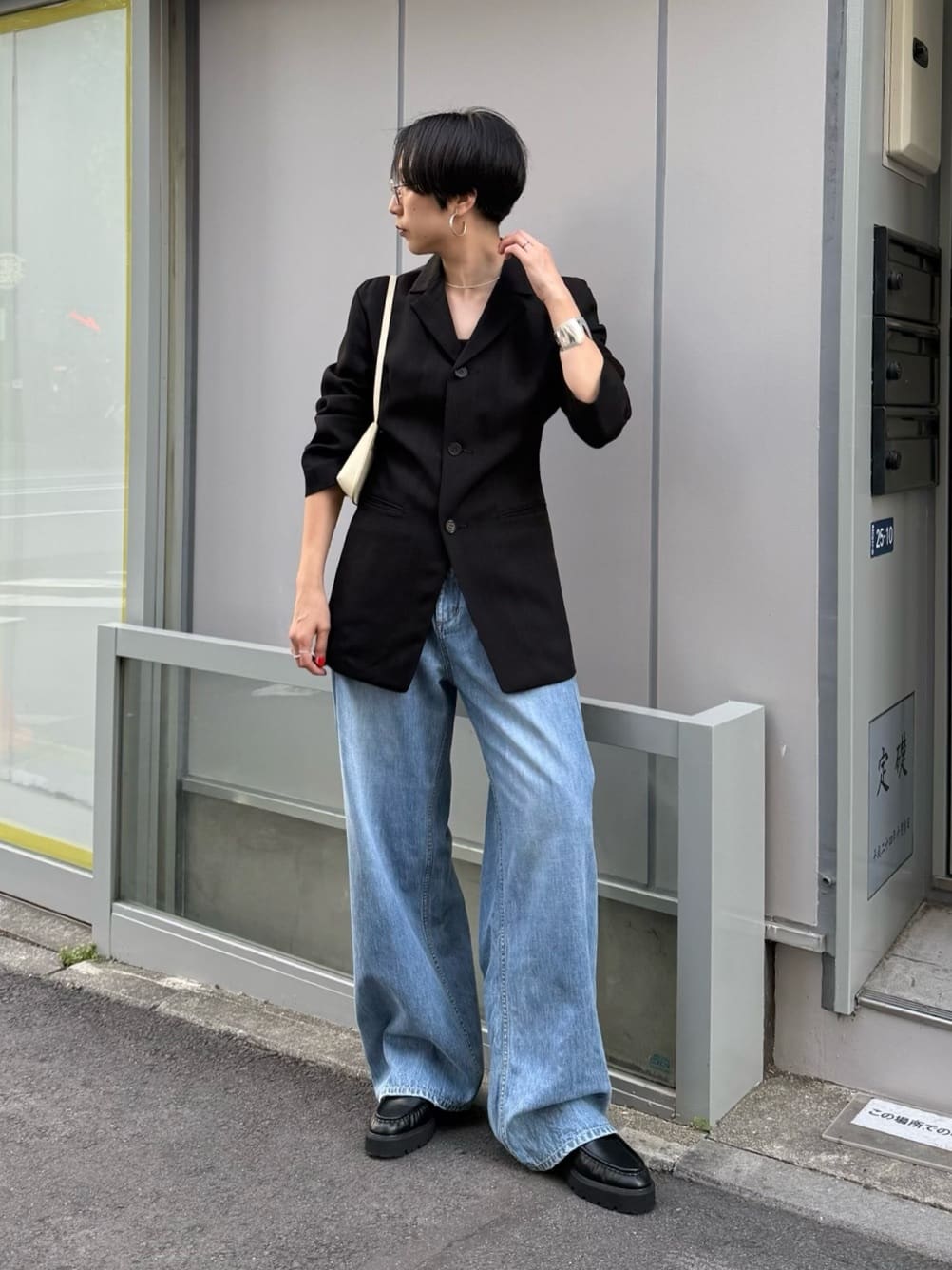 Whim Gazette | 【Hoaw.】Tストラップローファー | Rakuten Fashion