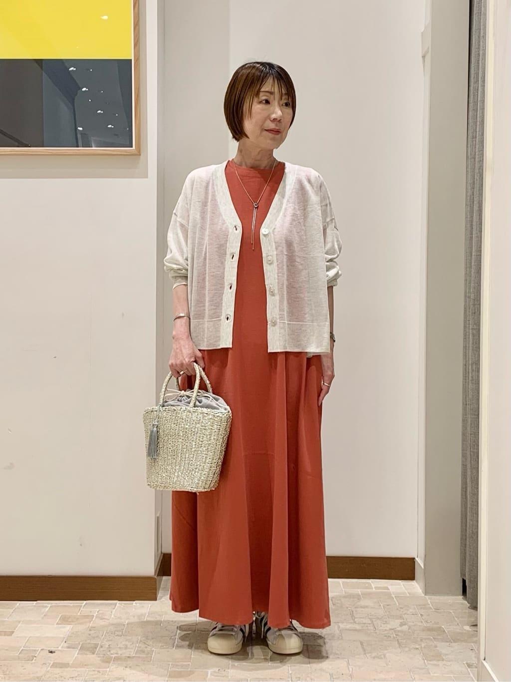 UNITED ARROWS LTD. OUTLET | シアー Vネックカーディガン