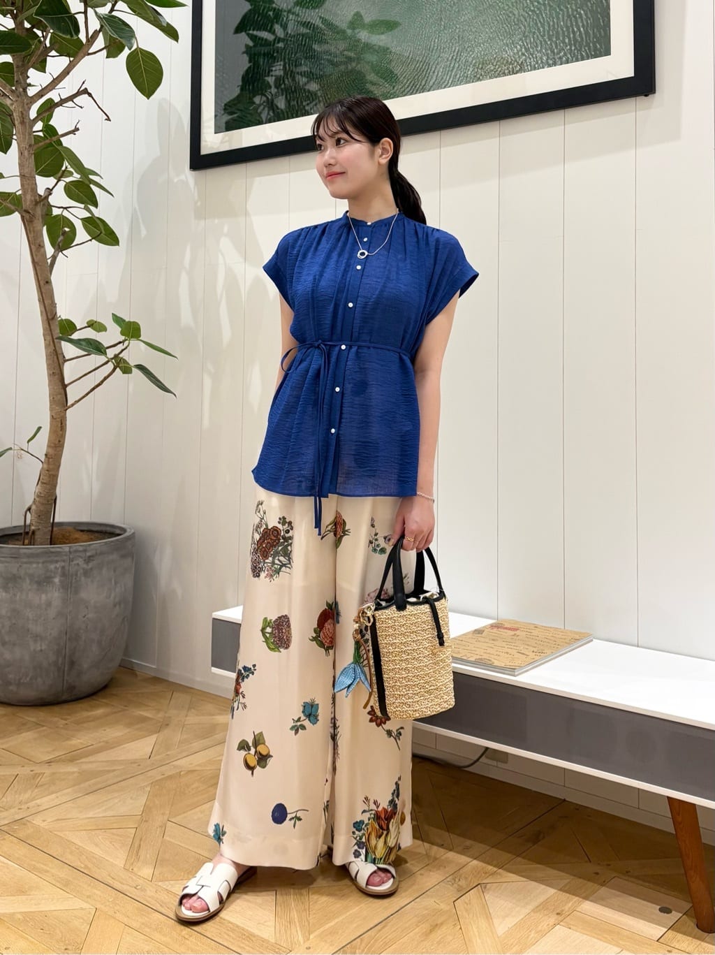 TOMORROWLAND | Atelier TOMORROWLAND FLOWER チャーム ブルー