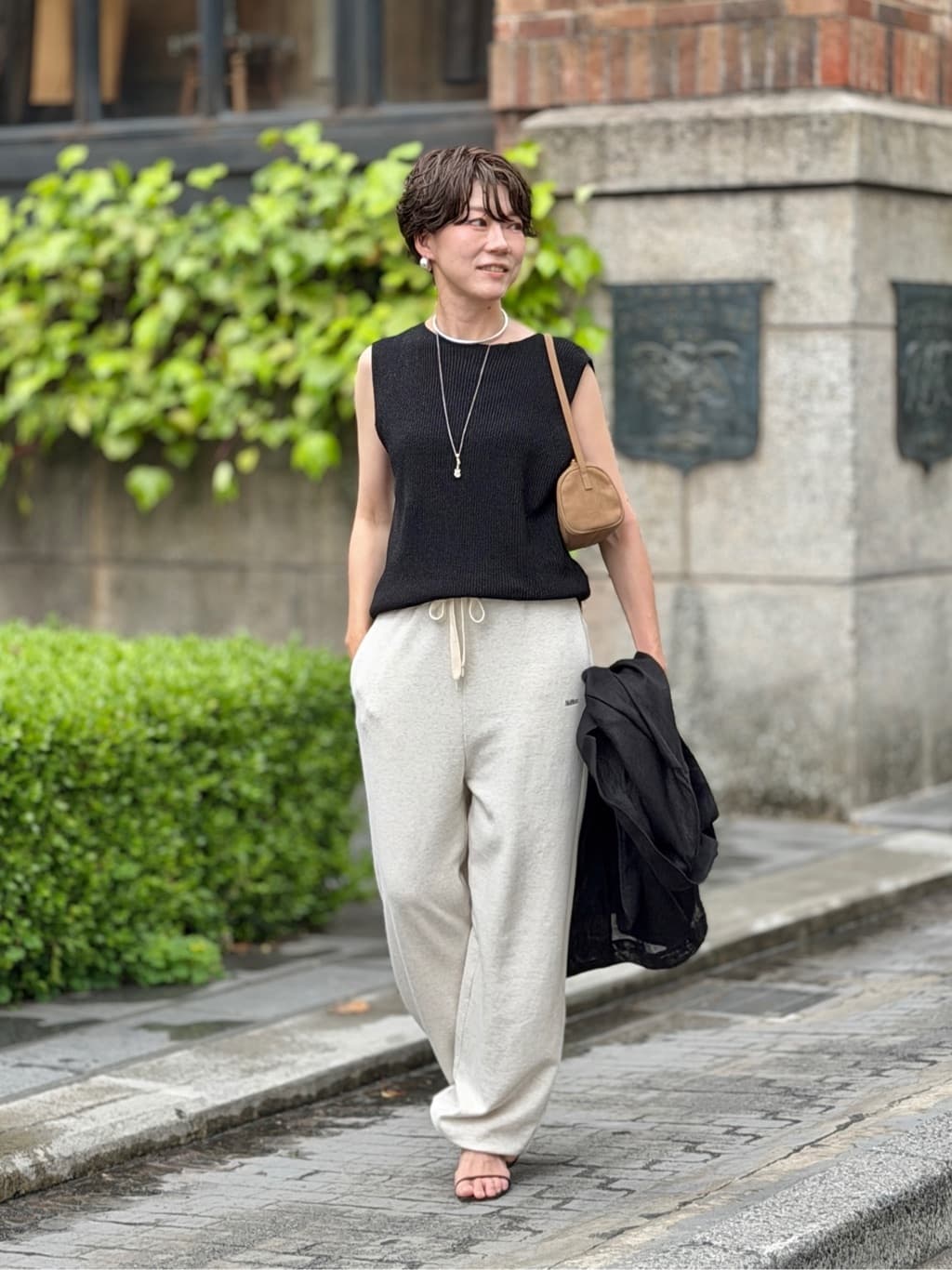 Whim Gazette | ペーパーノースリーブニット | Rakuten Fashion(楽天